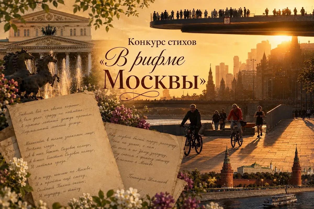 «В рифме Москвы»: «АиФ» запустил поэтический конкурс о любимой столице