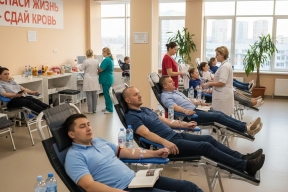 В Тульской области за прошлый год заготовили более 21 тысячи литров крови