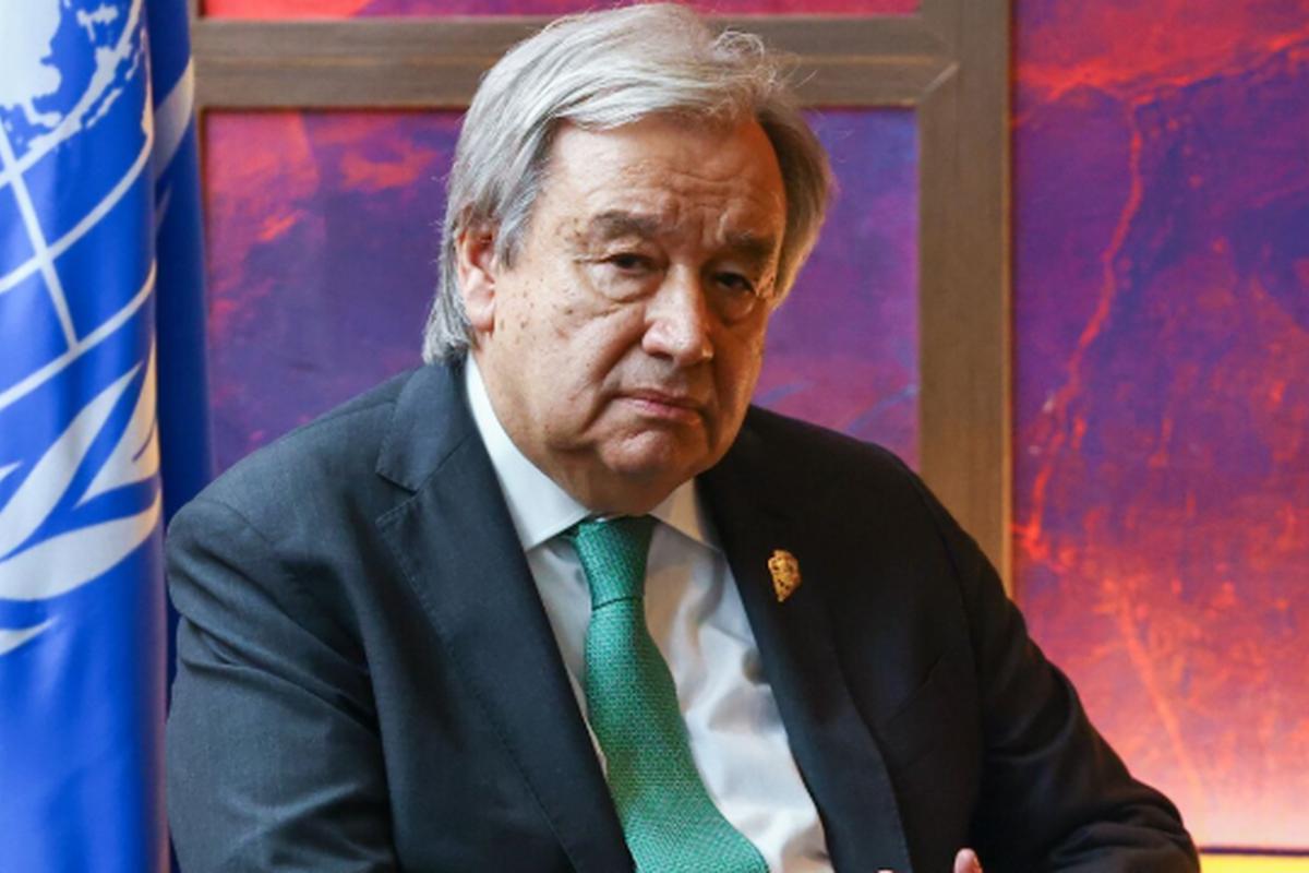 Генсек ООН выразил обеспокоенность в связи с террористической атакой Кива на мирных жителей Херсонской области