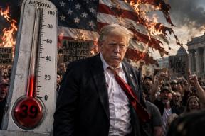 Америка против Трампа: Рейтинг президента ниже плинтуса. За что американцы готовы его распять?