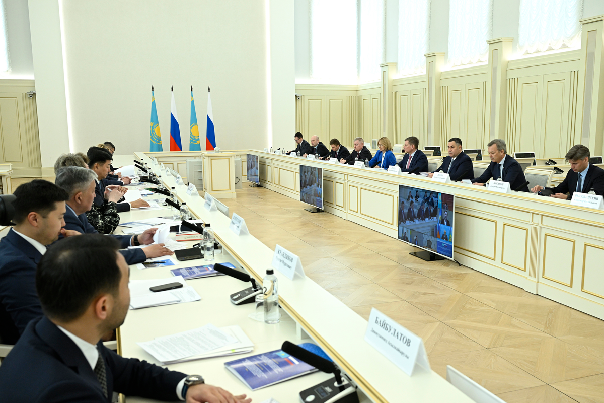 Общая память, проекты и история: в Тверской области обсудили укрепление партнерских связей России и Казахстана