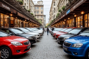 Продажи новых машин в России в 2025 году упали на 15,6%