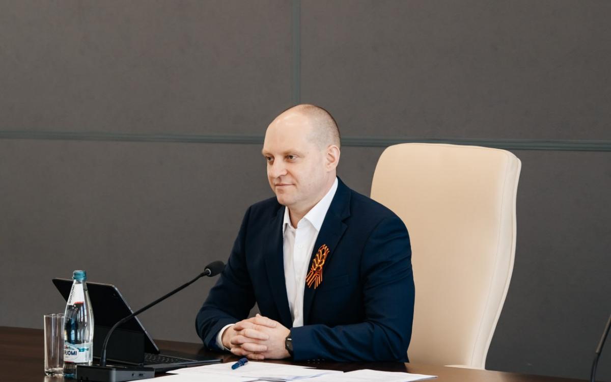 Глава Городского округа Пушкинский Максим Красноцветов провел еженедельное совещание