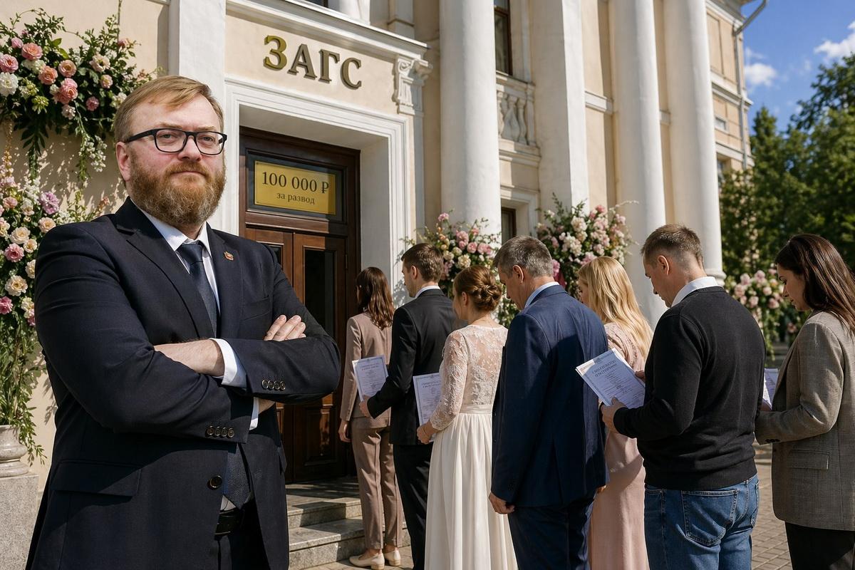 Отдай перед разводом последние трусы. Милонов придумал новый способ удержать россиян в браке