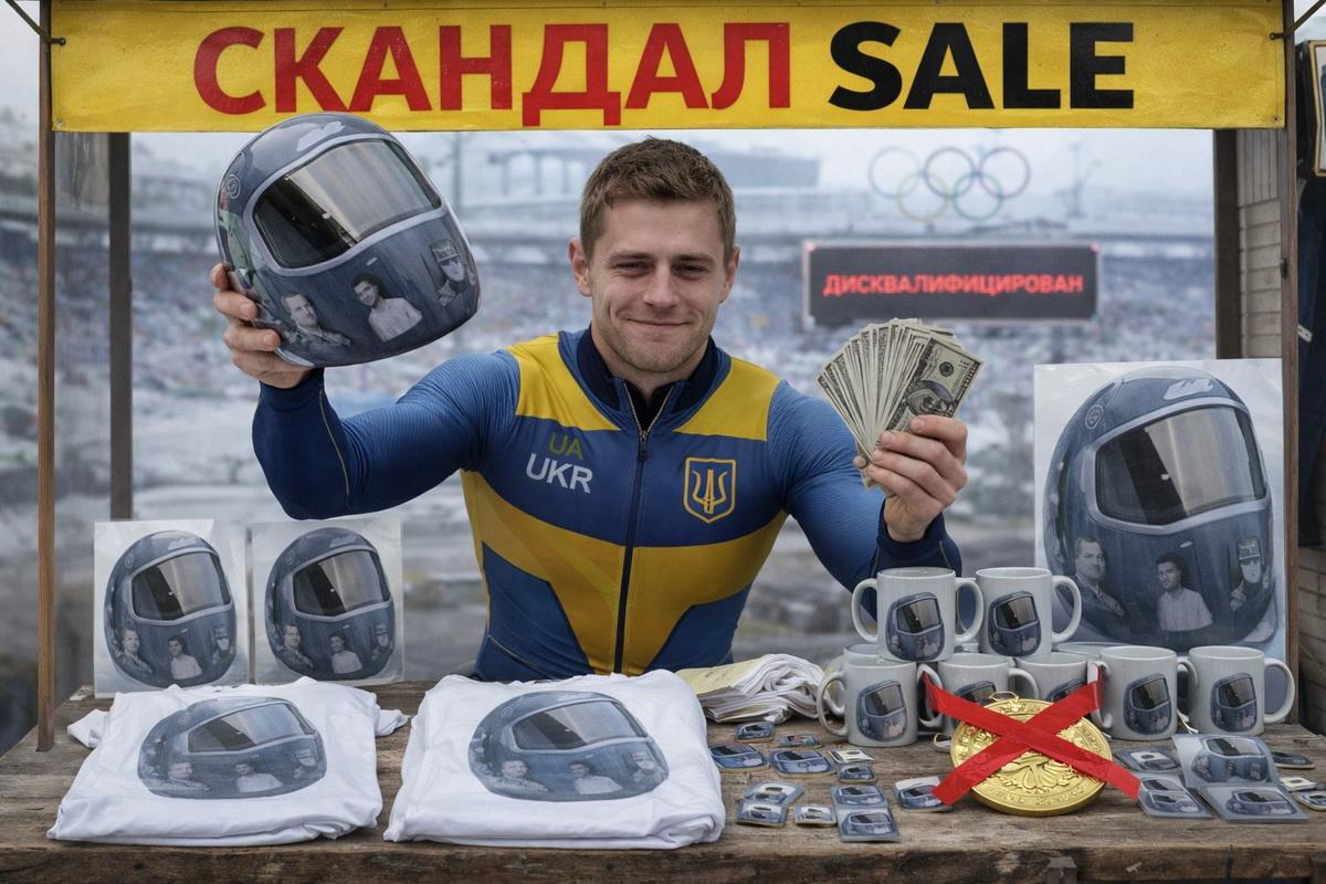 Бизнес на крови: хитрый украинский скелетонист Гераскевич сорвал куш на дисквалификации