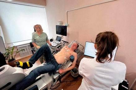 Глава Депздрава Томской области Роберт Фидаров: Поликлиника ГКБ № 1 получила комплекс стресс-ЭхоКГ за 10 млн рублей, вскоре такой же аппарат заработает в поликлинике №10