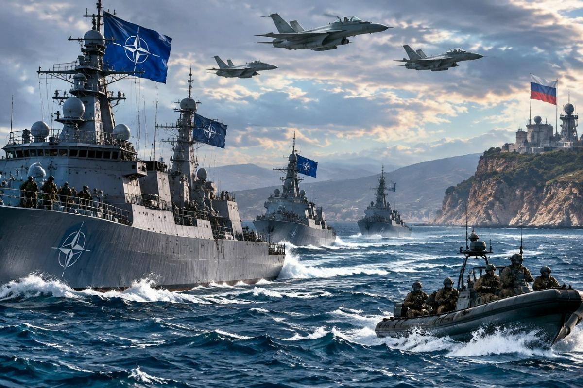 НАТО рвется в Черное море. Готовится военная операция у берегов России