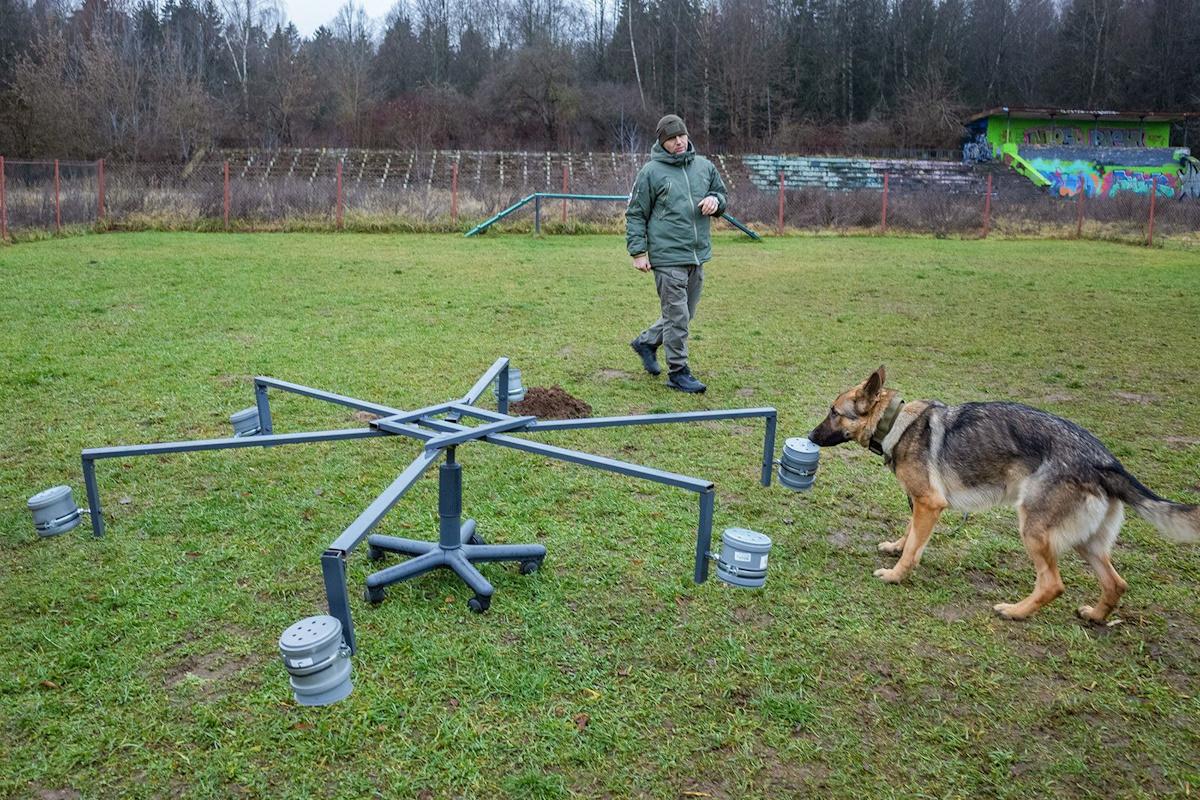 Зеленоградский кинологический центр готовит служебных собак для работы в зоне СВО