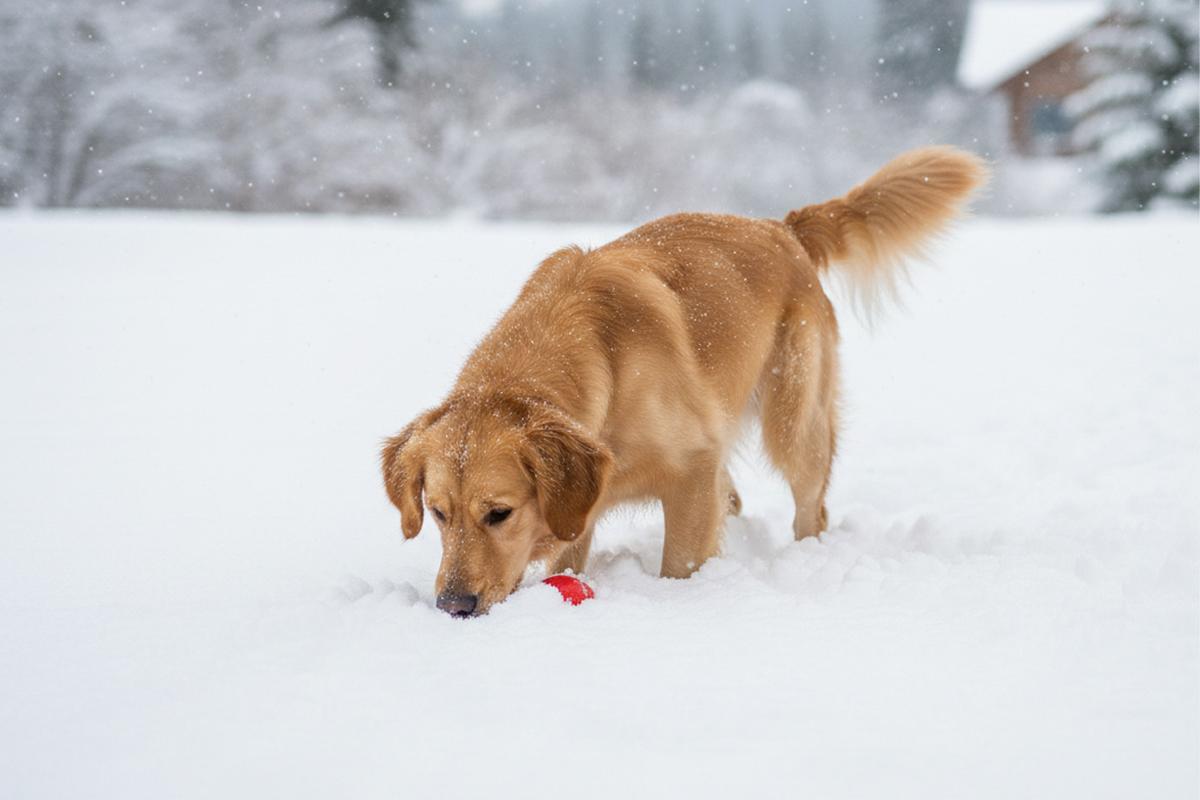 Кинологи объяснили особенности работы собачьего обоняния в зимний период