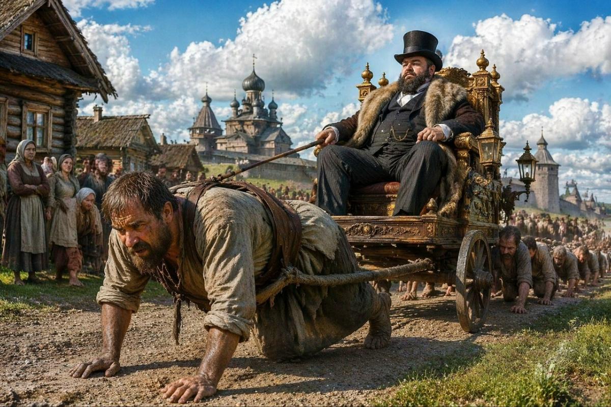 Крепостное право по-новому: Хазин объяснил, кто и зачем возвращает в Россию феодализм