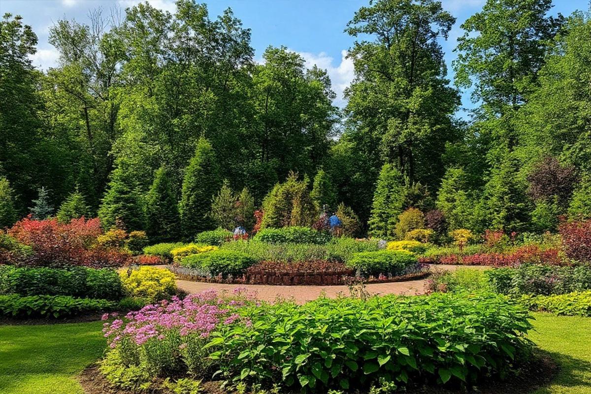 В хабаровском дендрарии сменили асфальт