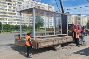 В Йошкар-Оле смонтировали девять остановок с видеонаблюдением