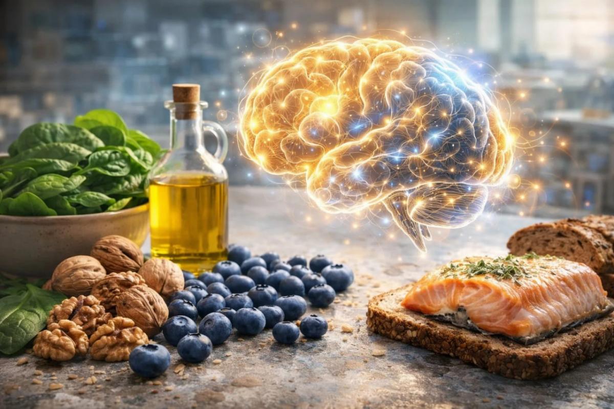 Учёные нашли диету, которая замедляет старение мозга: вот что нужно есть каждый день
