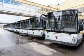 Ликинский автобусный завод направил перевозчику «Мострансавто» первую в 2026 году партию из 15 автобусов ЛиАЗ