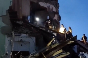 В Перми восстанавливают жилой дом после атаки беспилотника