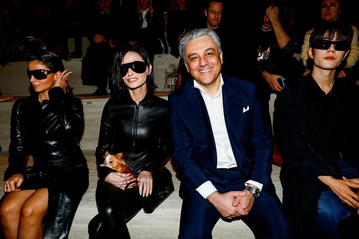 Новый имидж Деми Мур покорил интернет на Неделе моды в Милане