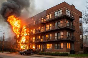 СК возбудил уголовное дело после гибели человека при пожаре в Мытищах