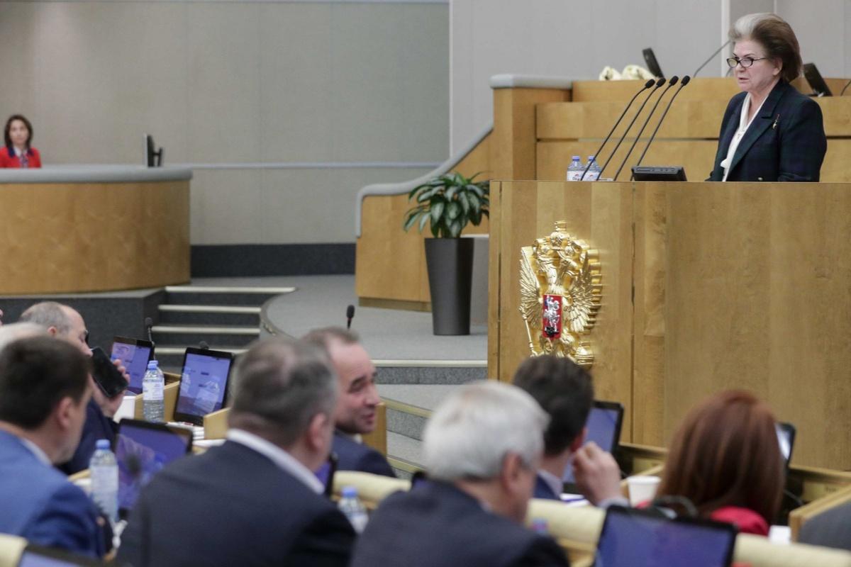 Символ партии: Терешкова готовится к переизбранию в депутаты