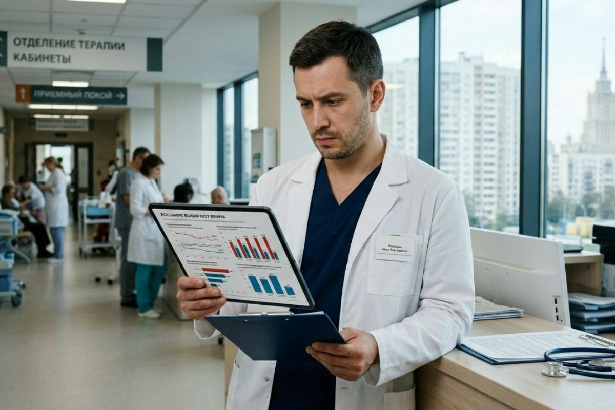 Красивый, русский, из Москвы: тревожная статистика о том, как россияне выбирают врача