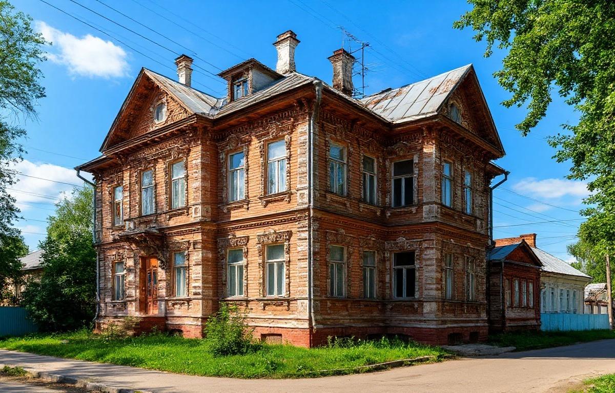 Дом купца Страхова в Туле перешёл к ООО «Гринград» и всё ещё аварийный