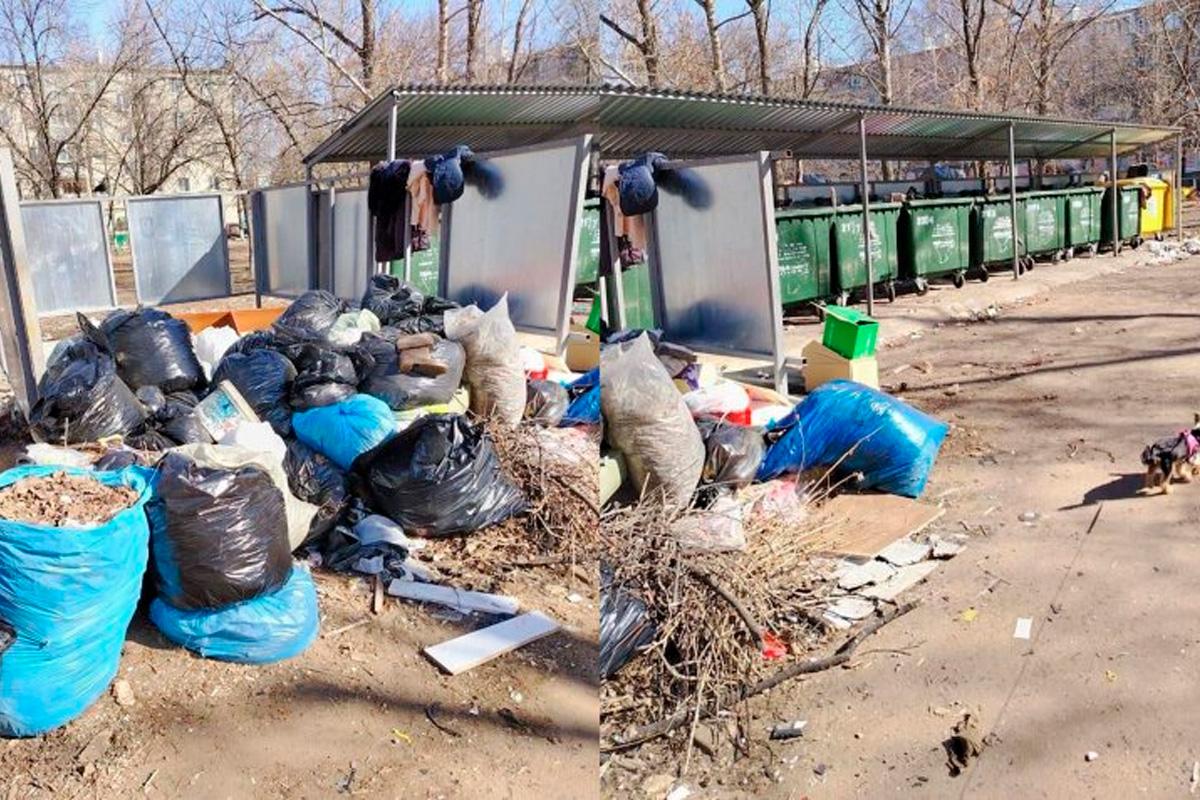 Жители Ульяновска жалуются на мусорные завалы из-за недоработок «Экостандарта»