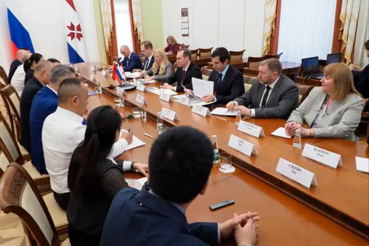 В Мордовии прошла встреча с китайской бизнес-делегацией по совместным проектам