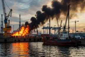 Удар возмездия: российские силы наносят массированный удар по портам Одессы в ответ на атаки на танкеры