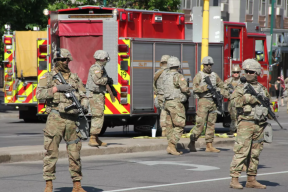 Rapid Response: US National Guard Prepares for Street Riots