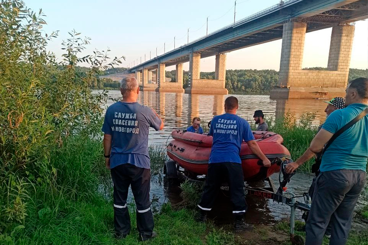 В Нижним Новгороде нашли тело одного из рабочих, сорвавшихся с моста