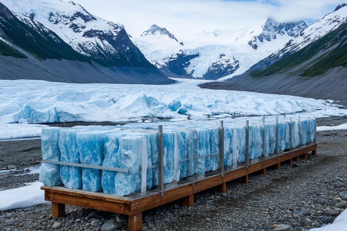 Ученые открыли в Антарктиде самое холодное хранилище ледниковых кернов