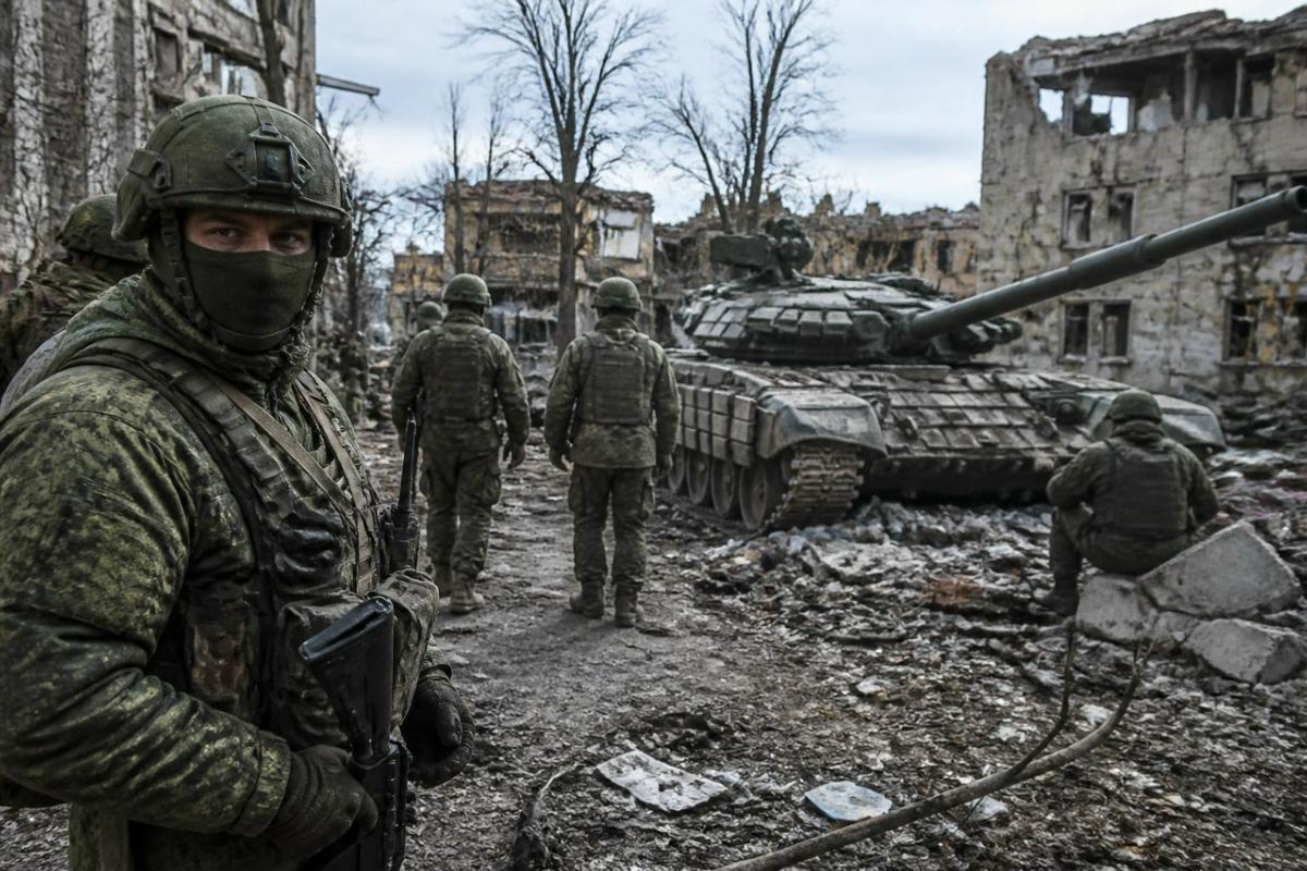 Российским солдатам удалось избежали удара десятков дронов