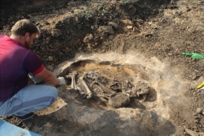 Воронежские археологи раскопали один из древнейших курганов у села Русаново