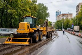 В Марий Эл ликвидируют аварийный участок дорожной сети возле памятника Акпарсу