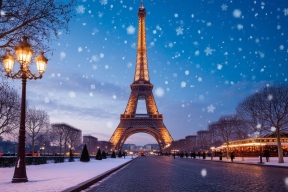 Во Франции после несанкционированного пиротехнического шоу у Эйфелевой башни задержали 40 человек