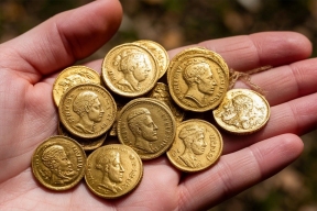 Профессор откопал золото кельтских королей стоимостью 2,6 млн рублей