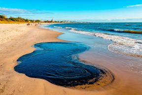 Эконадзор Ленобласти опроверг разлив нефти в Финском заливе