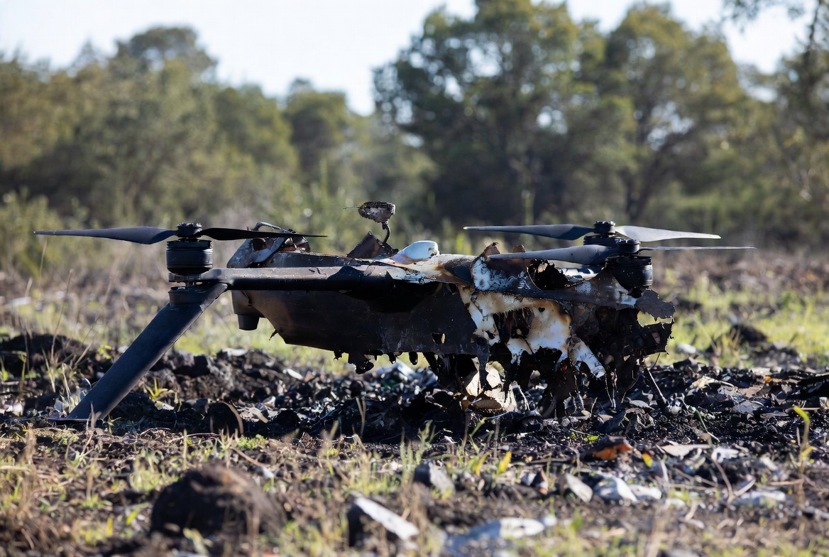 Ночью украинскими дронами были атакованы шесть регионов России