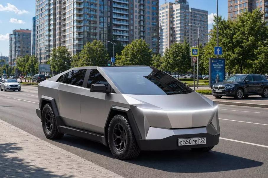 «Русский Cybertruck» из Перми: электрокроссовер за 8 млн показал дату старта продаж