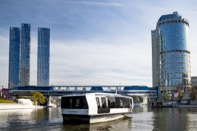 Работа электросудов расширяет возможности передвижения по Москве для 1,8 млн жителей