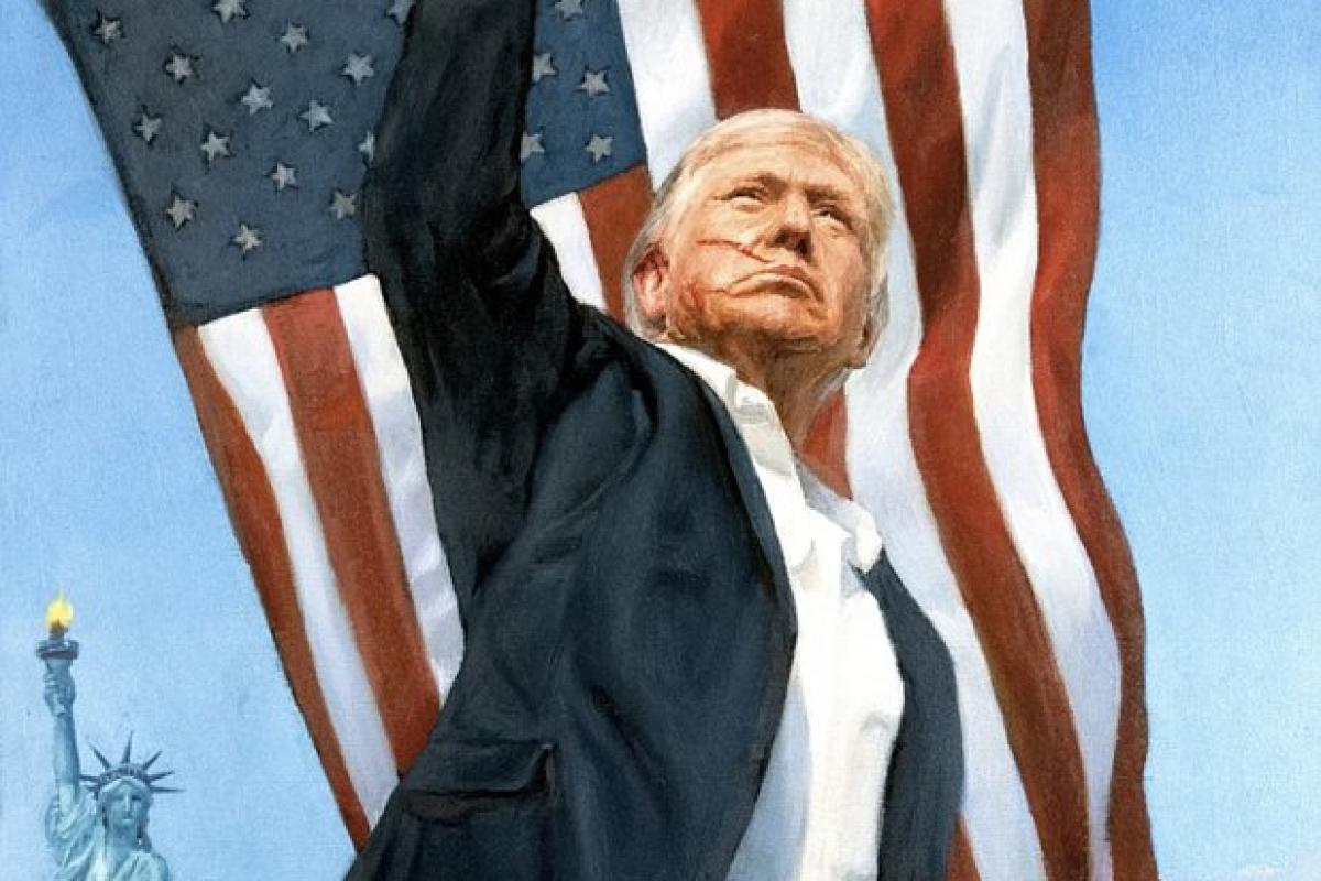 Spectator: Трамп был очень тронут портретом, который подарил ему Путин