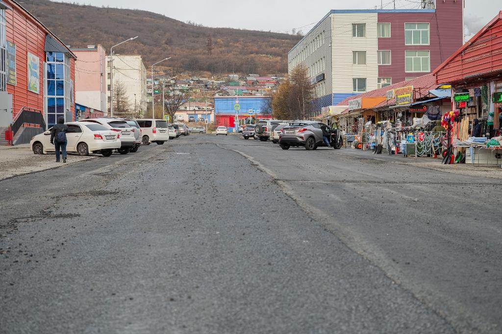 Мэр Лариса Поликанова: С начала года в Магадане отремонтировали около 200 тысяч кв. метров дорог