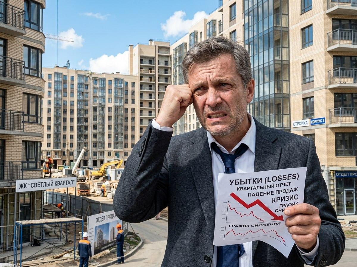 Застройщики впервые открыто заговорили о банкротствах. Кто заплатит за нераспроданные квартиры?