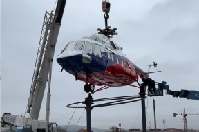 Новый Ми-8 МТВ-1 прибыл в Эвенкию для «КрасАвиа»