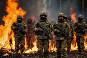 Российские военные из засады за 25 минут уничтожили колонну ВСУ в Курской области