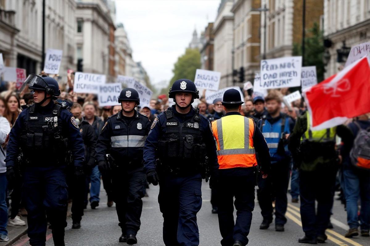 Скандал у британской базы: 7 активистов задержаны за протест против возвращения оружия США