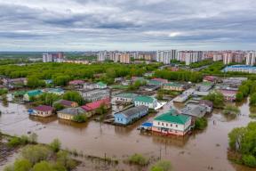 Вода идет на рекорд: в Комсомольске-на-Амуре ввели режим ЧС из-за стремительного подъема Амура