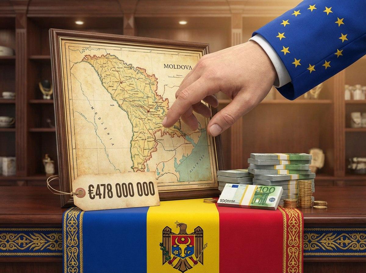 Брюссель скупает Молдавию? Кишинев везет в Брюссель секретный план по Приднестровью
