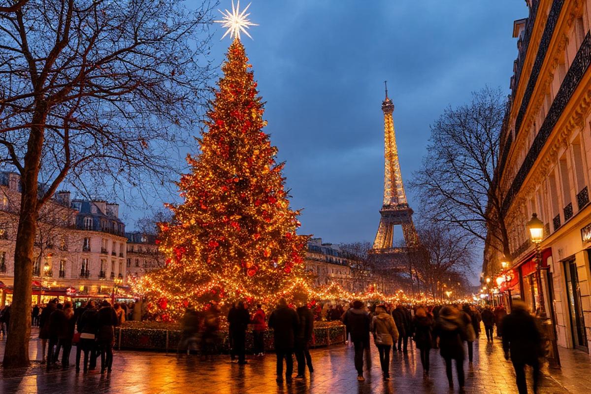 В столице Франции перестали писать слово «Рождество» при подготовке к праздникам