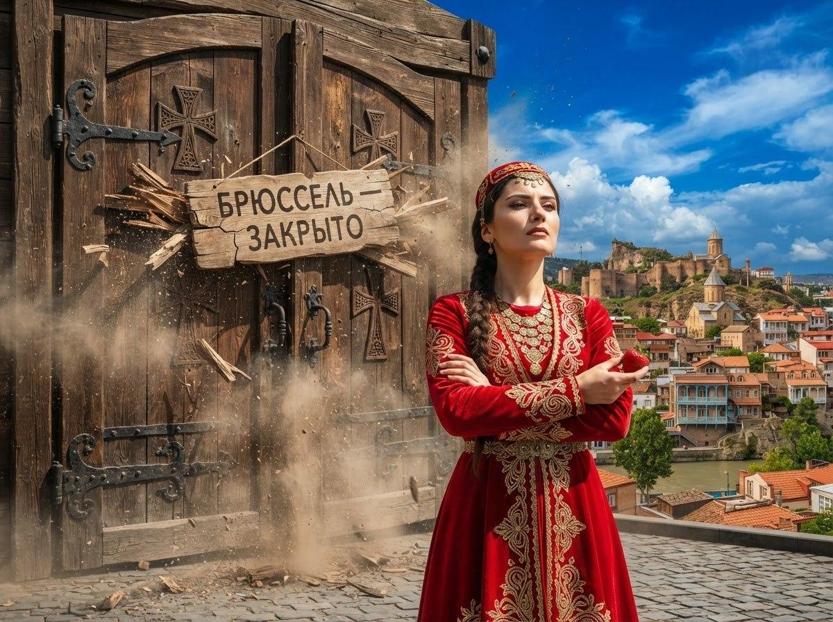 «Суверенитет на клубнику не меняем»: Грузия хлопает дверью перед Брюсселем. Рвались в Европу зря?