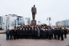 В Астрахани почтили память азербайджанского лидера Гейдара Алиева